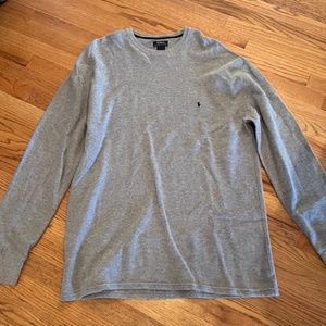 Ralph Lauen Waffle-Knit Thermal Shirt